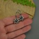 Małe kolczyki słoneczka hematyt, wire wrapping, słońce