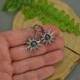 Kolczyki słońca niebieski labradoryt, wire wrapping, słoneczka