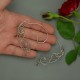 Nausznice z drutu zielony perydot wire wrapping