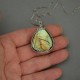 Wisiorek z labradorytem, wire wrapping