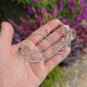 Nausznice z drutu, cytryn i kolorowe agaty wire wrapping