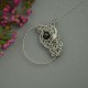 Wisiorek koło obsydian złocisty, wire wrapping, kółko