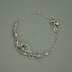 Bransoletka niebieski labradoryt, wire wrapping