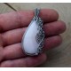 Wisiorek aragonit, wire wrapping