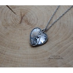 Wisiorek kryształ Swarovski Crystal CAL, wire wrapping