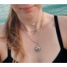 Naszyjnik drzewo życia,z perłami, wire wrapping