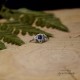 Mini pierścionek regulowany z lapis lazuli